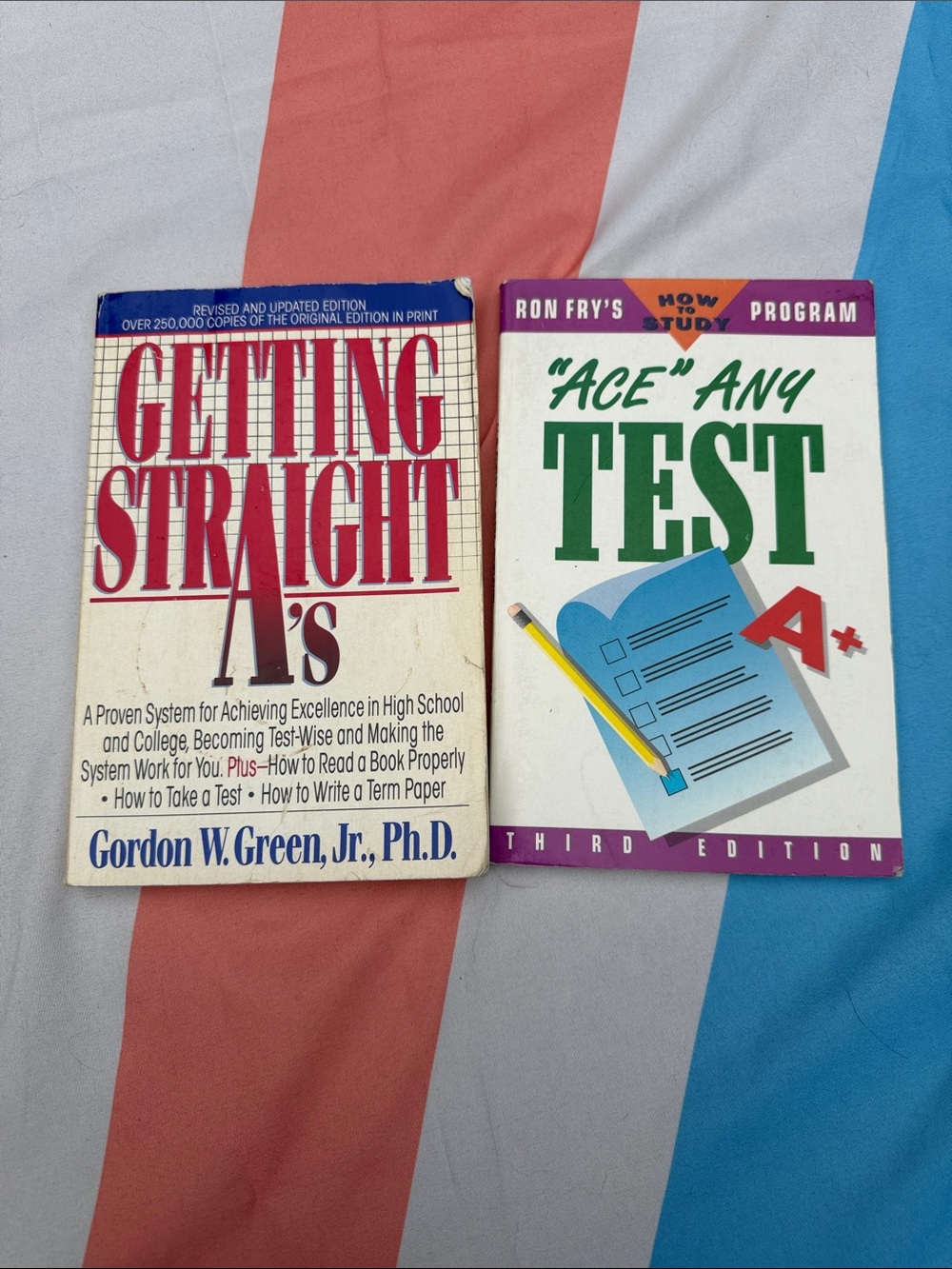 2 paperback high school prep guides